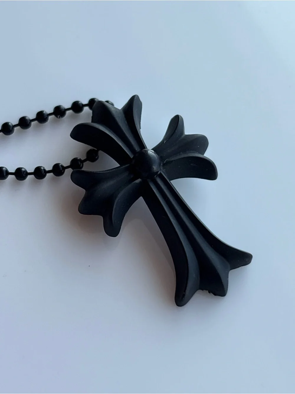 Black Chrome Hearts Necklace